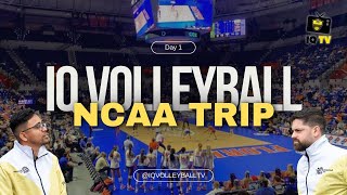 IQ Volleyball NCAA Trip Vlog Day 1 [upl. by Smith]