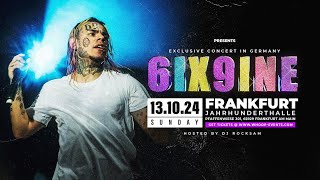 TEKASHI 6IX9INE Live in Germany  Exklusives Konzert in der Jahrhunderthalle [upl. by Leodora618]