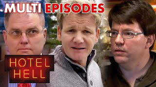 Spicy Showdowns Gordon Ramsay and Confrontational Owners  FULL EPISODES  Hotel Hell [upl. by Samaj]