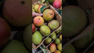 అమెరికా లో మామిడి కాయలు Mangoes In USA are imported from Mexico sweet and delicious love mangoes [upl. by Aivan]