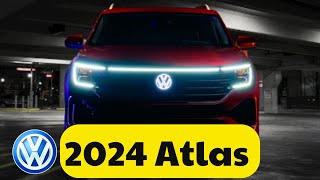 2024 Volkswagen Atlas Review  BIG Changes for 2024 [upl. by Rollin85]