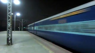 12163 Dadar Central  Chennai Egmore Super Fast Express At CLA [upl. by Ragan]