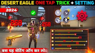 Desert Eagle One Tap Headshot Trick  Free Fire Me Headshot Kaise Mare  Khuni Gamers [upl. by Gnaig]