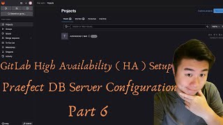 GitLab High Availability Setup Part 6 Praefect DB Server [upl. by Conan]