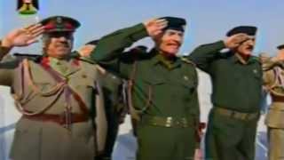 Old Iraq National Anthem 19792003 Military Salute [upl. by Adeehsar295]