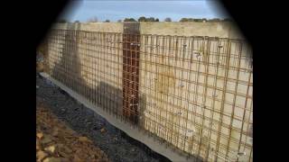 construction dune stabulation sur fosse caillebotis plus robot delaval [upl. by Stockmon]