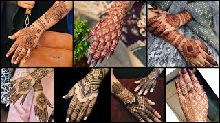 Trending New Stylish Mehndi Designnew mehndi design 2024 back hand bridalMehndi Design Simple [upl. by Glad]