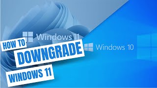 How to rollback Windows 11 to Windows 10  Downgrade Windows 11 to Windows 10 [upl. by Al]