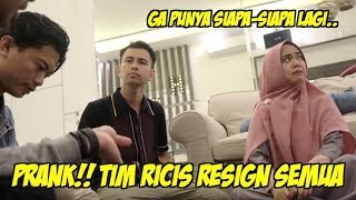 RAFFI AHMAD NGEPRANK RICIS SAMPAI NANGIS GA BERHENTI😭 [upl. by Tjaden]