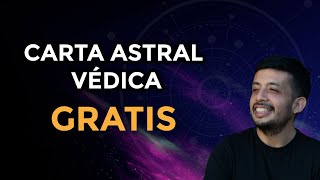 Calcula tu CARTA ASTRAL VÉDICA GRATIS  EN POCOS MINUTOS [upl. by Anirahs913]