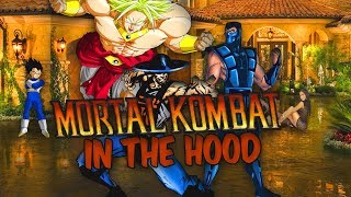 Mortal Kombat In The Hood  Broly Vs Vegeta  ANIMATION [upl. by Alicea]