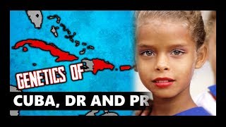 What Race are People from the Hispanic Caribbean Genetics of Puerto Rico Cuba Dominican Republic [upl. by Vedi]