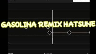 Gasolina Remix FT Hatsune Miku  slowed Edit cap cut audio [upl. by Castle]