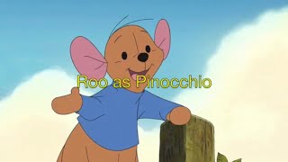 Pinocchio 1940 LuigiToon Style Cast Video [upl. by Niltiak]