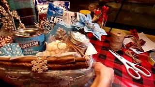 DIY Winter Gift Basket [upl. by Rybma]