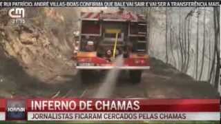 REPORTAGEM CMTV INFERNO DE CHAMAS [upl. by Susej]