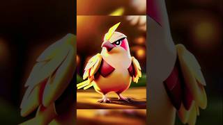 🪶PIDGEY🪶 pokémon painting photography popular podcast whirlwind shorts [upl. by Sucramd886]