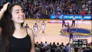 SOCCER FAN REACTS TO Klay Thompson 37pt 3rd Quarter CSN Bay Area feed 12315 [upl. by Atiuqnahs]