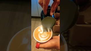 This milk pouring Technique Makes Your Coffee Taste Better coffee latteart shorts pouring milk [upl. by Clein]