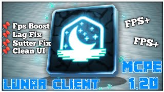 Lunar Client For Minecraft PE 120🔥 [upl. by Augie]