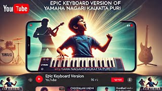 Epic Keyboard Version of Yamaha Nagari Kalkatta Puri  Must Watch [upl. by Iclek]