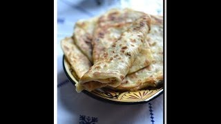 Galettes marocaine farcies ou msemen farcis [upl. by Nitreb285]