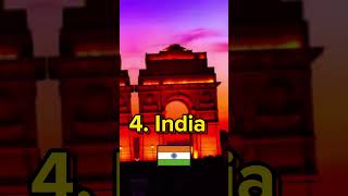 Top 5 Superpower Countries in world 2050 top10 trending facts viral shortsvideo shorts flag [upl. by Mou]