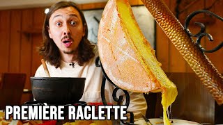 Un Québécois découvre la raclette et la fondue Savoyarde [upl. by Nyrhtakyram]