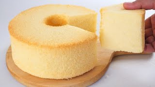 Fluffiest Chiffon Cake Ive Ever MadeCoconut Chiffon Cake [upl. by Coral]