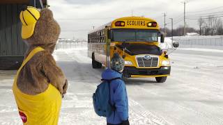 Autobus scolaire  Règles de sécurité [upl. by Aisat]