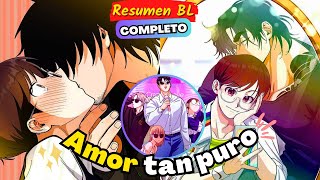 🌈UN CHICO QUE QUIERE DESCUBRIR LO QUE ES EL AMOR  Manhwa BL resumen COMPLETO [upl. by Ebsen]