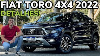 NOVA FIAT TORO 2022 RANCH 4X4 EM DETALHES  Falando de Carro [upl. by Lucy]