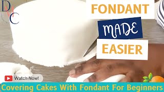 Fondant Made EASY Cake Decorating for Beginners [upl. by Marys71]