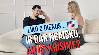 Nerimai sunkumai ir baimės ruošiantis į JAV  Šokoladas atvirai Ep 14 [upl. by Gargan]