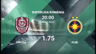 FC CFR Cluj vs FCSB  Superliga  10122023  COMENTARIU LIVE [upl. by Penthea]