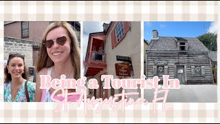 St Augustine FL Vlog  Getting the local treatment of where to eat and sight see in this city [upl. by Meer]