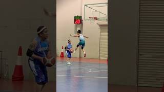 🤯Hindi Nakukuha sa Taas ng Talon  Gandang Fake Move🏀🔥shorts highlights basketball [upl. by Bruckner]