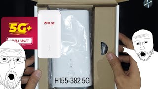 PLDT NEWEST 5G MODEM H155 382 5G [upl. by Aloel110]