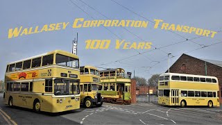 100 years of Wallasey Corporation Transport Tour of WallaseyNew Brighton [upl. by Pontias]