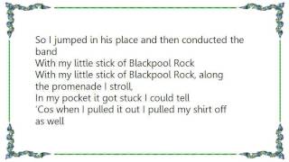 George Formby  With My Little Stick of Blackpool Rock Lyrics [upl. by Harlene]