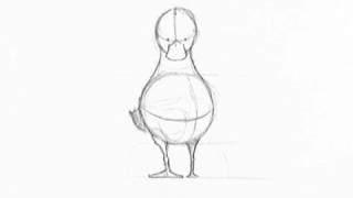 duck walkcycle [upl. by Aletsirc]