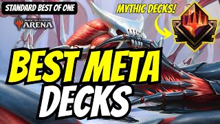 Best MTG Standard Best of One Decks Tier 1 Decks to Reach Mythic Rank [upl. by Lezlie]