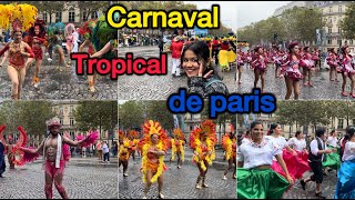 Carnaval tropical de Paris🇫🇷  6th October 2024  Paris [upl. by Eirac]