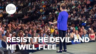 Resist the Devil and He Will Flee  Joyce Meyer  Enjoying Everyday Life [upl. by Aliam]