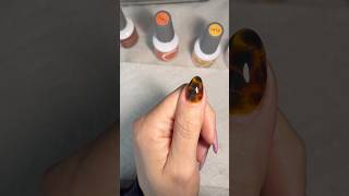 Tortoise shell nails tortoise nailart nail fypシ゚viral [upl. by Avi]