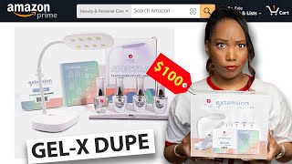 I Tested the MOST EXPENSIVE GelX DUPE on Amazon [upl. by Laud]