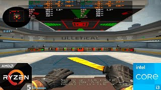 Ryzen 5600 vs i312100F Test in CSGO [upl. by Ayamahs28]