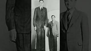 Robert Wadlow known as the worlds tallest manshortsyoutubeinterestingfactsshortvideofacts [upl. by Nylrebma]