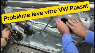 Problème lève vitre VW PASSAT [upl. by Bernadina508]