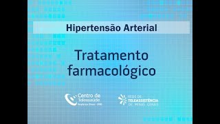 Hipertensão arterial  Tratamento farmacológico [upl. by Nillok282]